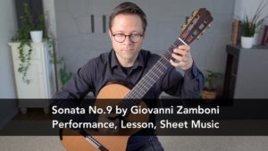 Sonata No.9 by Giovanni Zamboni￼