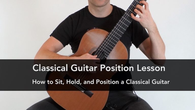 Classical Guitar Position Lesson