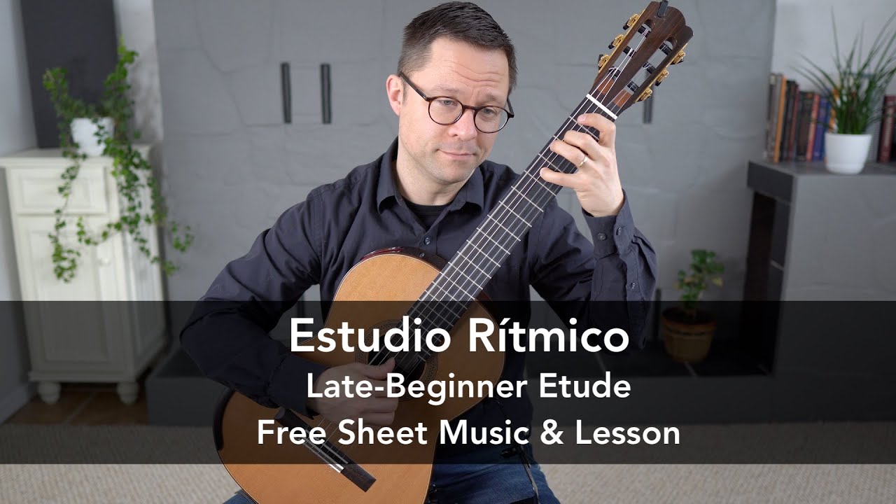 Estudio Rítmico (Beginner, Free PDF) This is Classical Guitar
