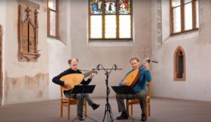 Zuljan and Peter Croton Play Canaries by Gaultier on Lute
