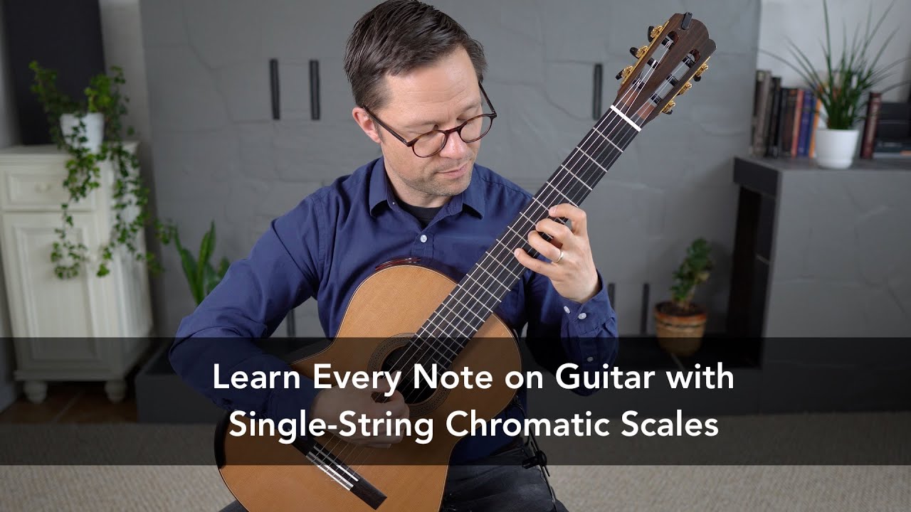 Learn Every Note On Guitar With Chromatic Scales This Is Classical Guitar Learn Every Note On Guitar With Chromatic Scales This Is Classical Guitar
