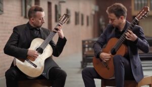 Montenegrin Guitar Duo Play Prélude BWV 808 by Bach