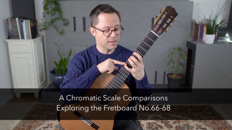 Exploring the Fretboard No.66-68: A Chromatic Scale Comparisons