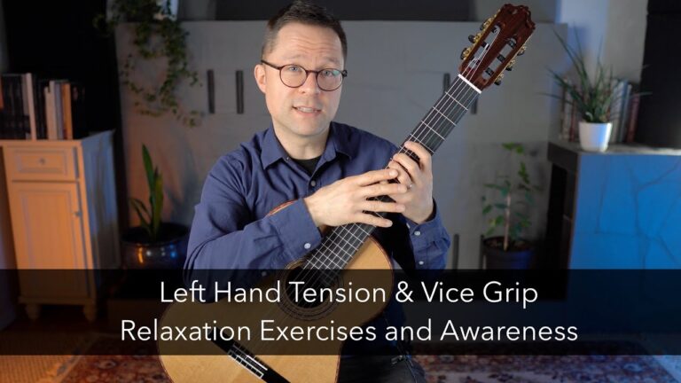 Lesson: Left Hand Tension and Relaxation Exercises