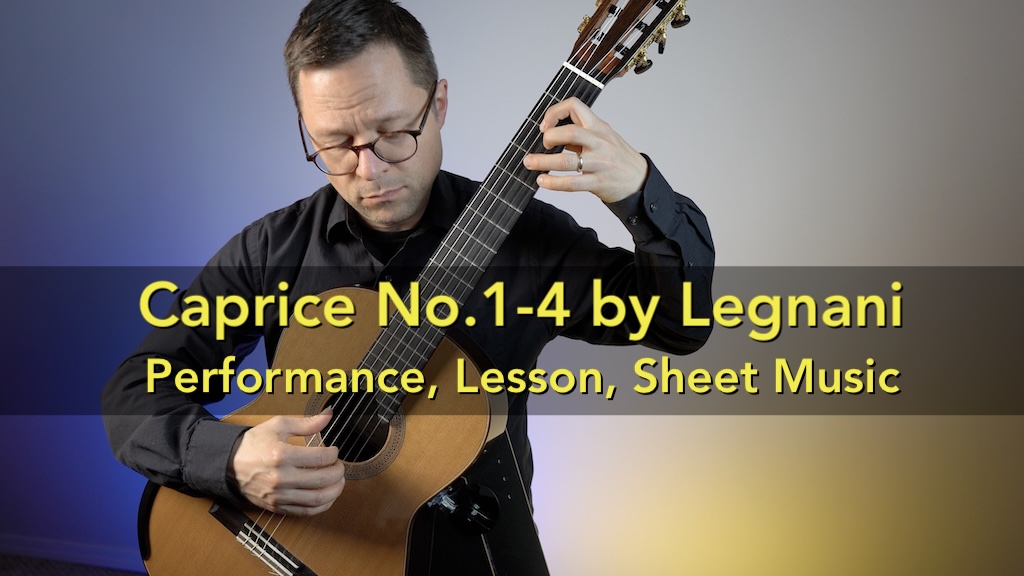 Caprice No.1-4, Op.20 by Luigi Legnani