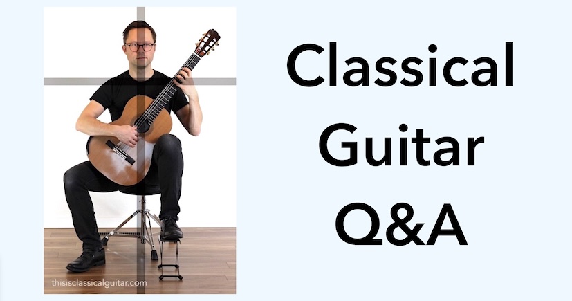Classical Guitar Q&A