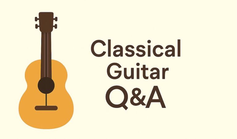 Classical Guitar Q&A