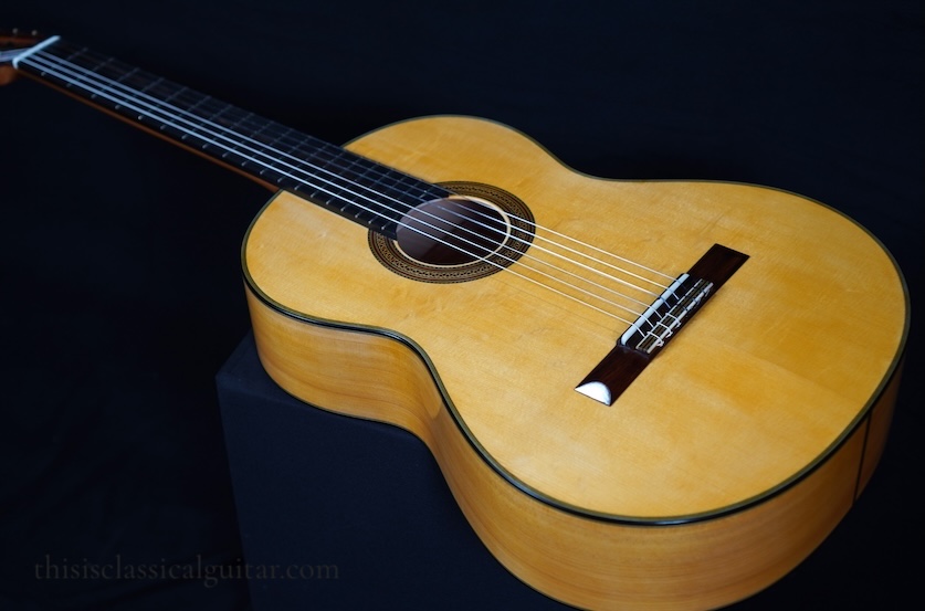 2026 Erez Perelman Classical Guitar - Front Down