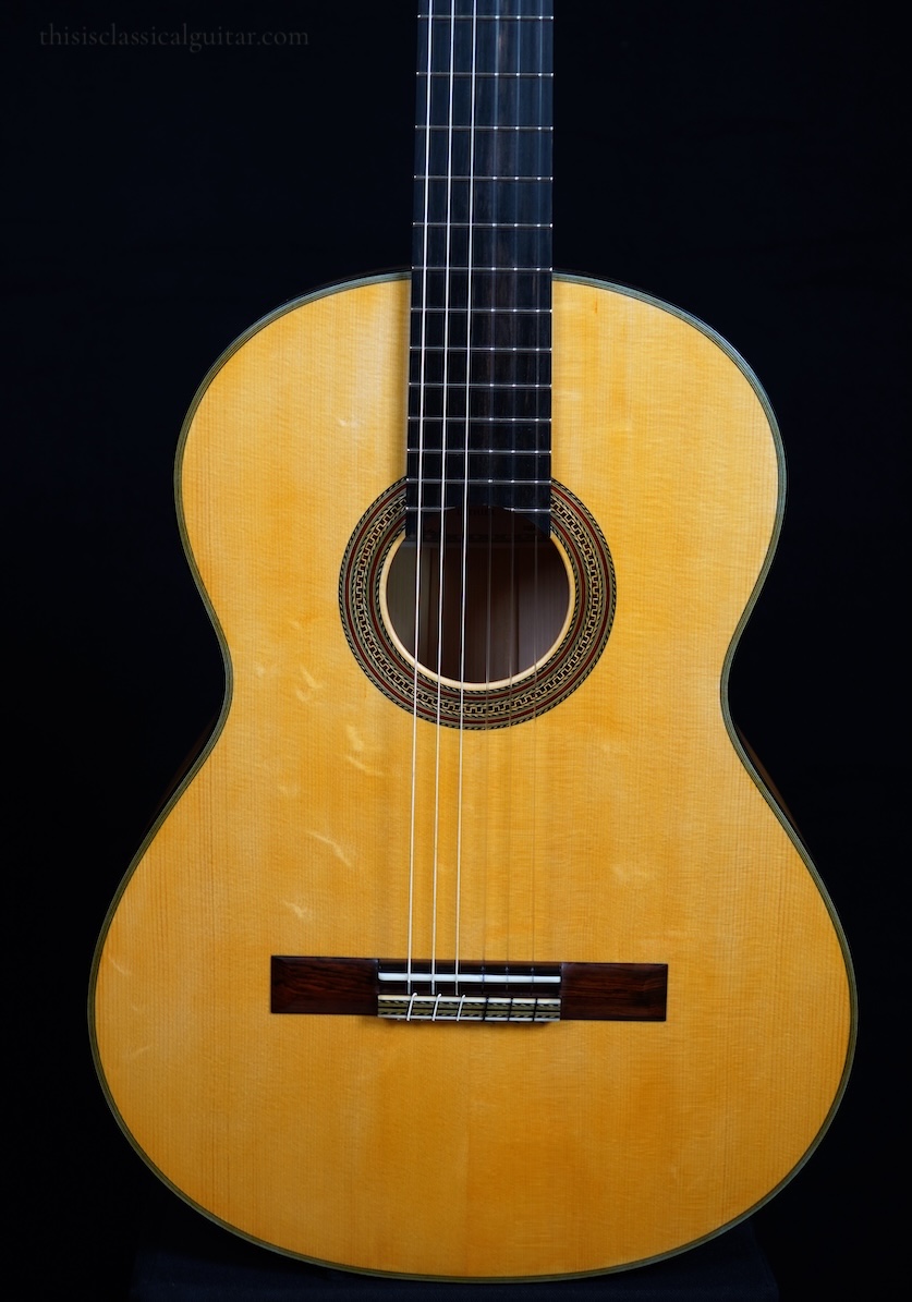 2026 Erez Perelman Classical Guitar - Front Close