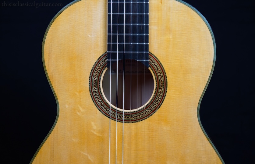 2026 Erez Perelman Classical Guitar - Front Close 2
