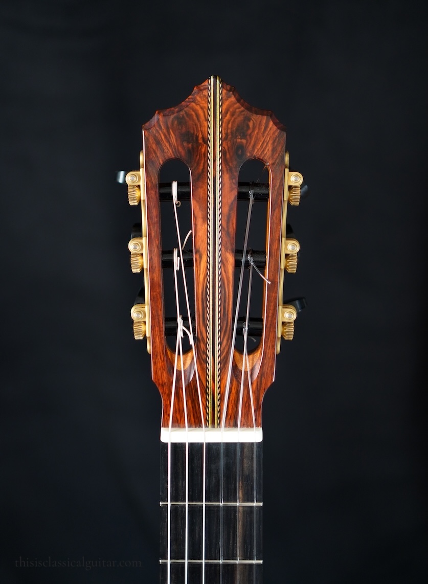 2026 Erez Perelman Classical Guitar - Headstock