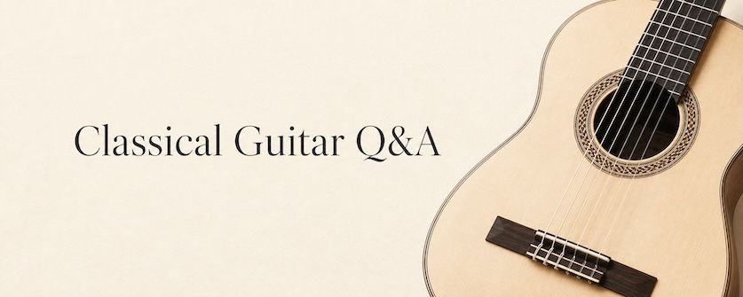 Classical Guitar Q&A Lessons