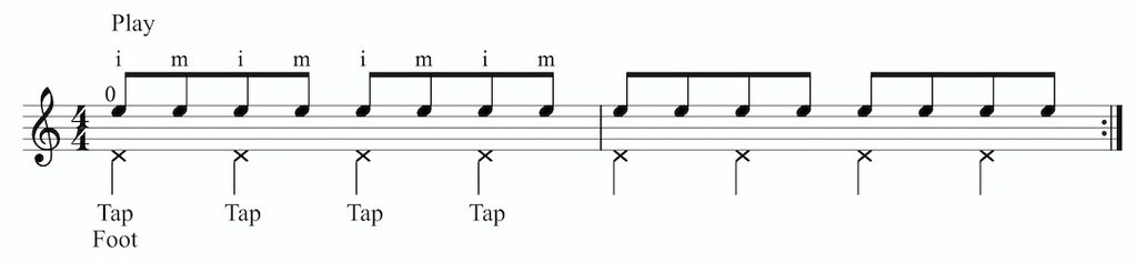 Eighth Notes with Tap