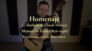 Homenaje by Manuel de Falla
